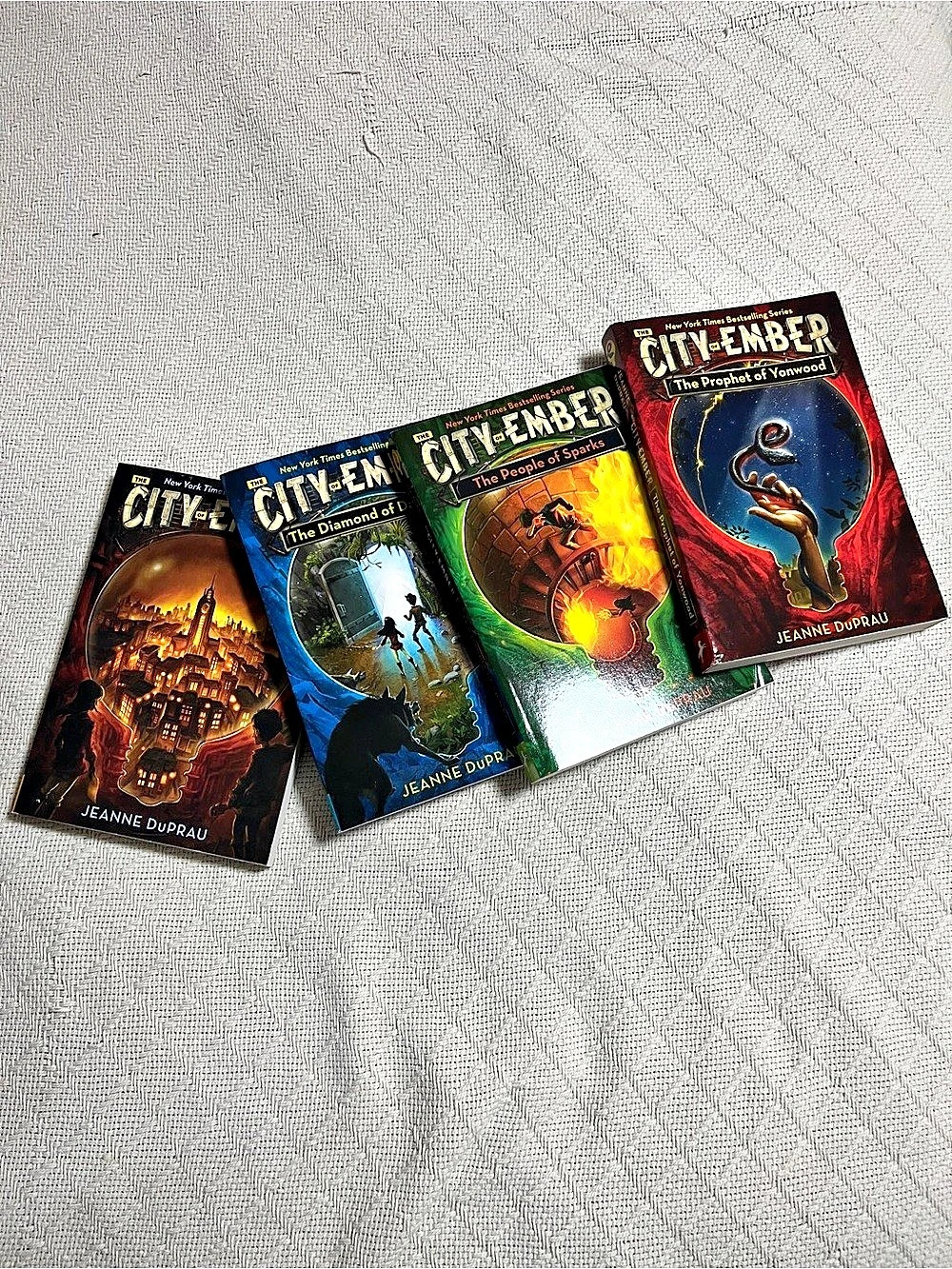 Jeanne DuPrau City of Ember Series 4-Book Box Set Digest Paperback 2016